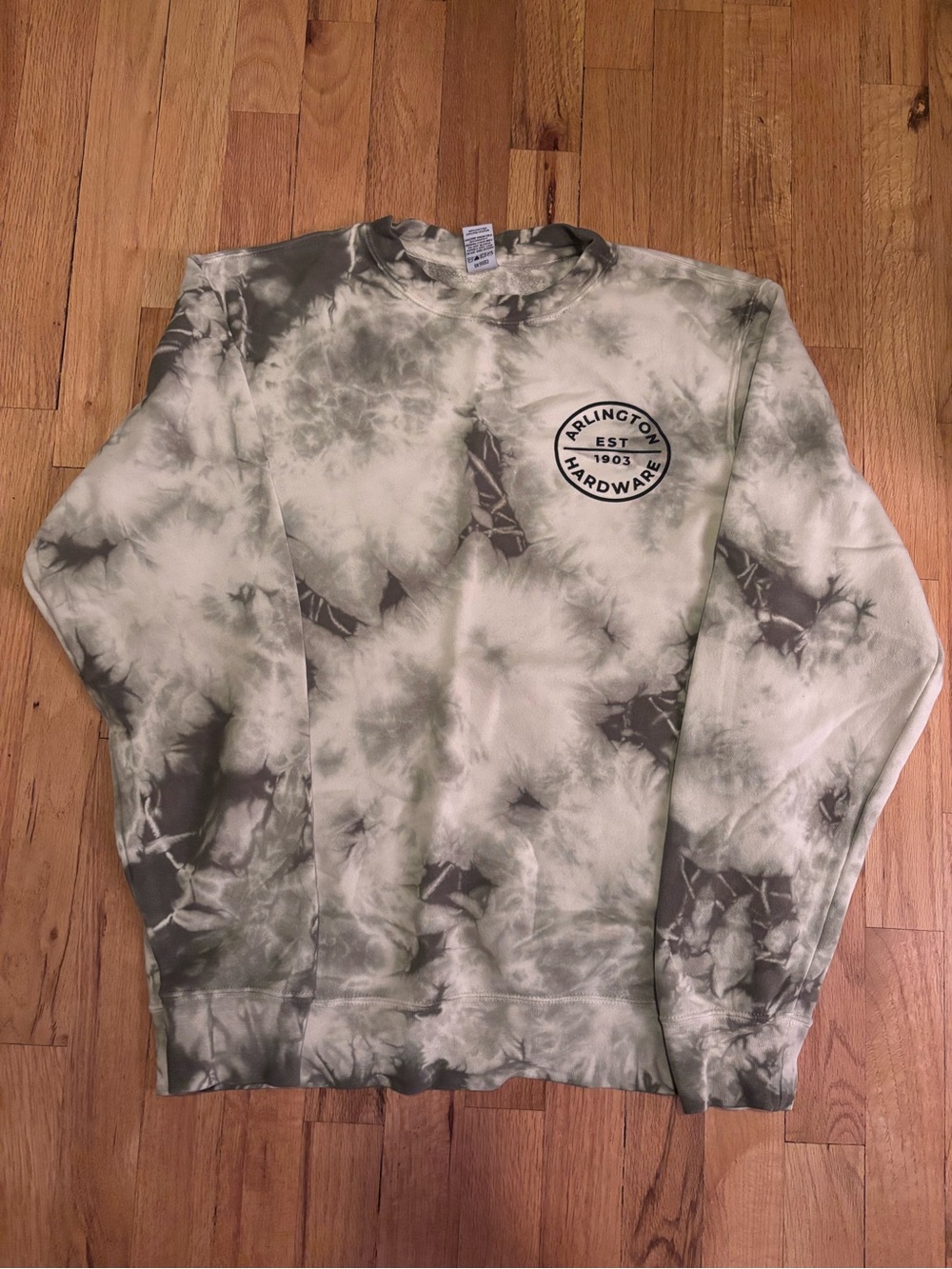 Arlington Hardware Tie-Dye Crewneck Sweatshirt